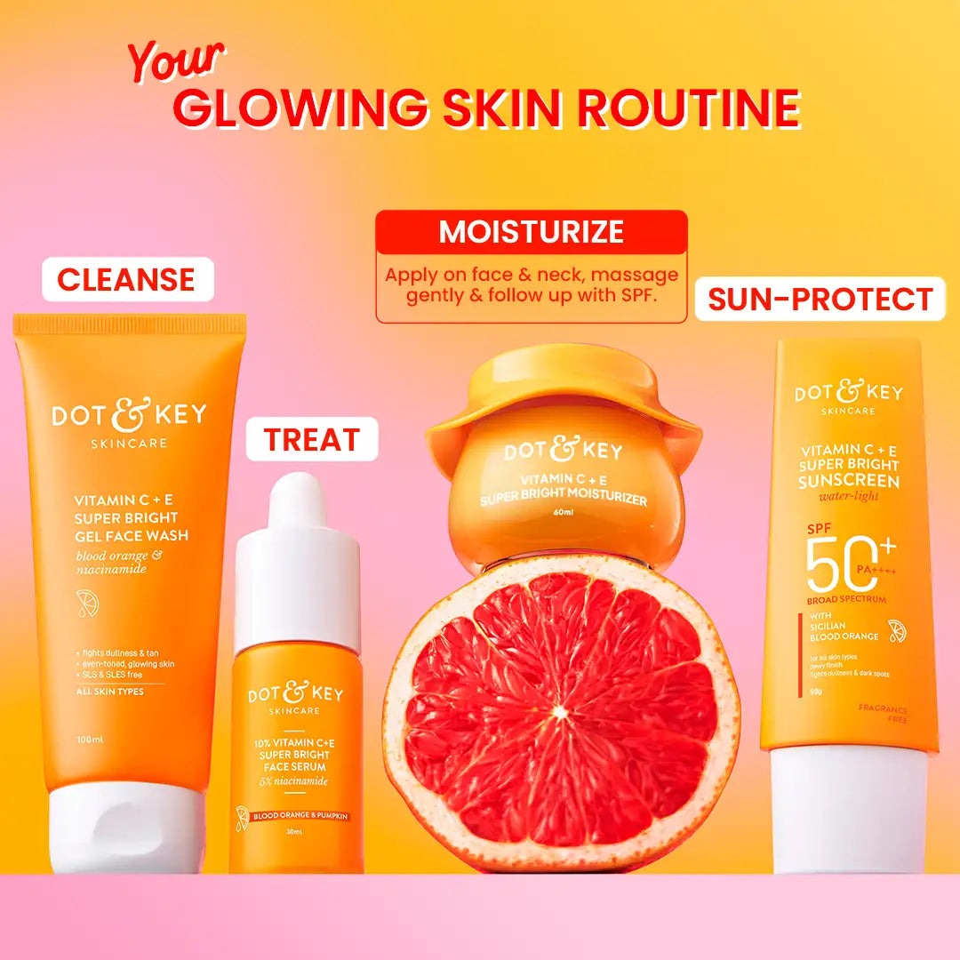 Vitamin C + E Moisturizer for Glowing Skin 60ml