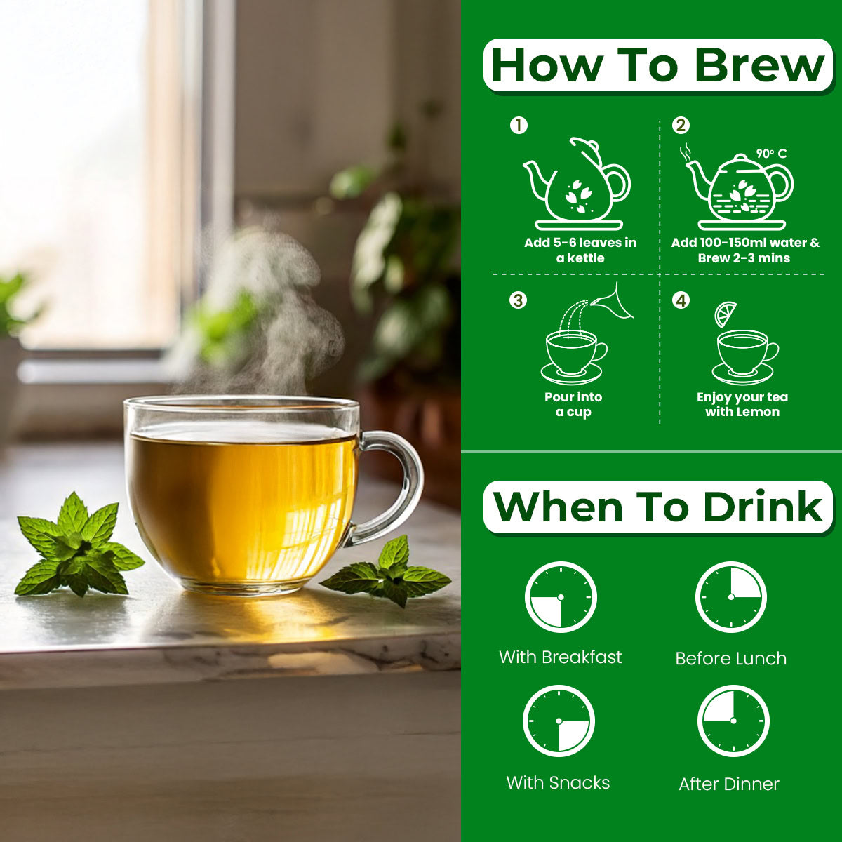 Super Minty Herbal Tea - 60 Tea Bags 60 Tea Bags