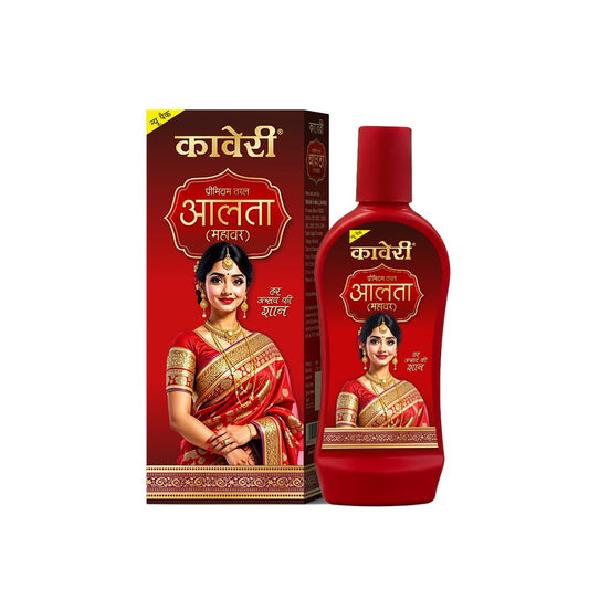 Kaveri Alta Red Colour For Feet – Liquid Alta for Women & Girls Hand & Feet Designs – 100ML 100ml