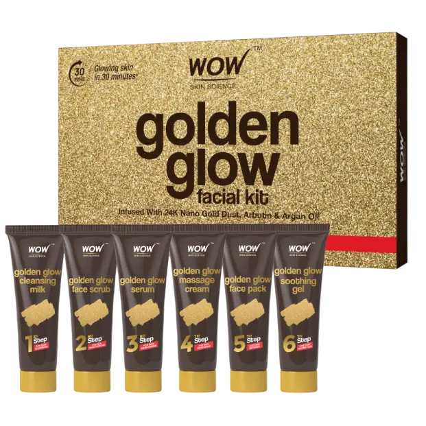 Golden Facial Kit For Glowing Skin 60 Ml 60ml