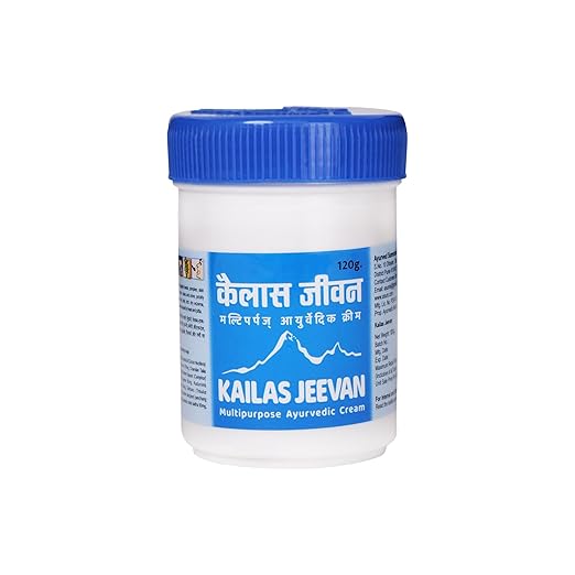 【ASUM】 Kailas Jeevan Multipurpose Ayurvedic Cream ｜ カイラスジーバン 多目的アーユルヴェーダ クリーム ｜ 120g
