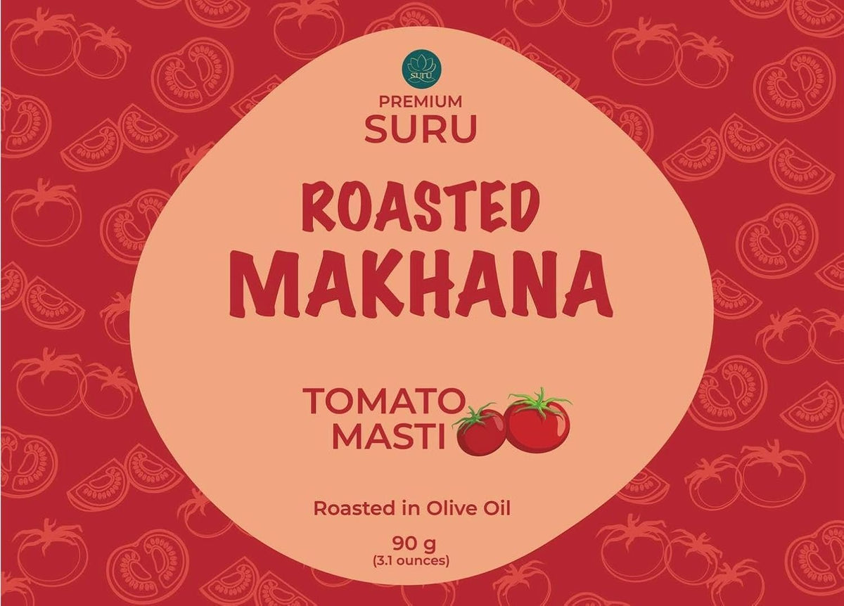 【SURU】 Tomato Masti Roasted Makhana｜トマトマスティ ローストマカナ（ハスの実）｜90g