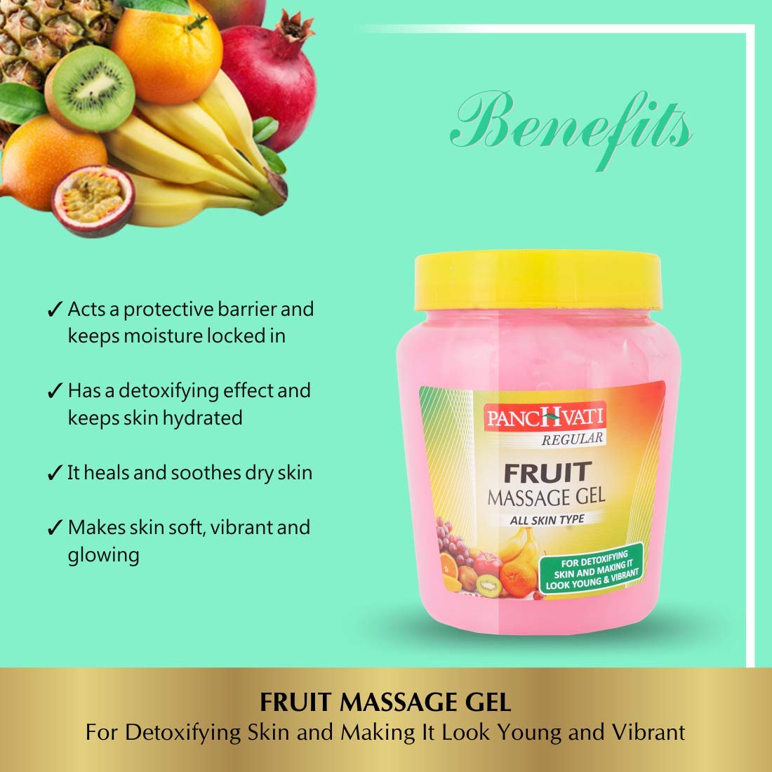 Fruit Massage Gel 500g x 2