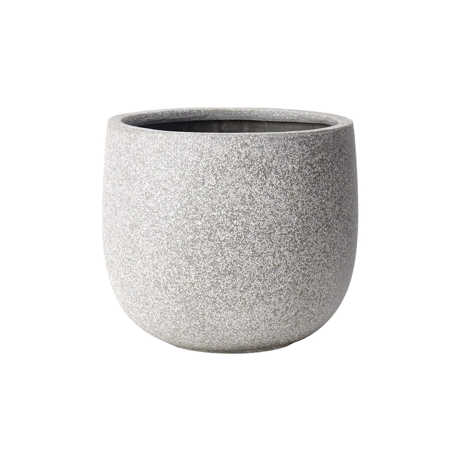 Grey Round Classic Planter - Large