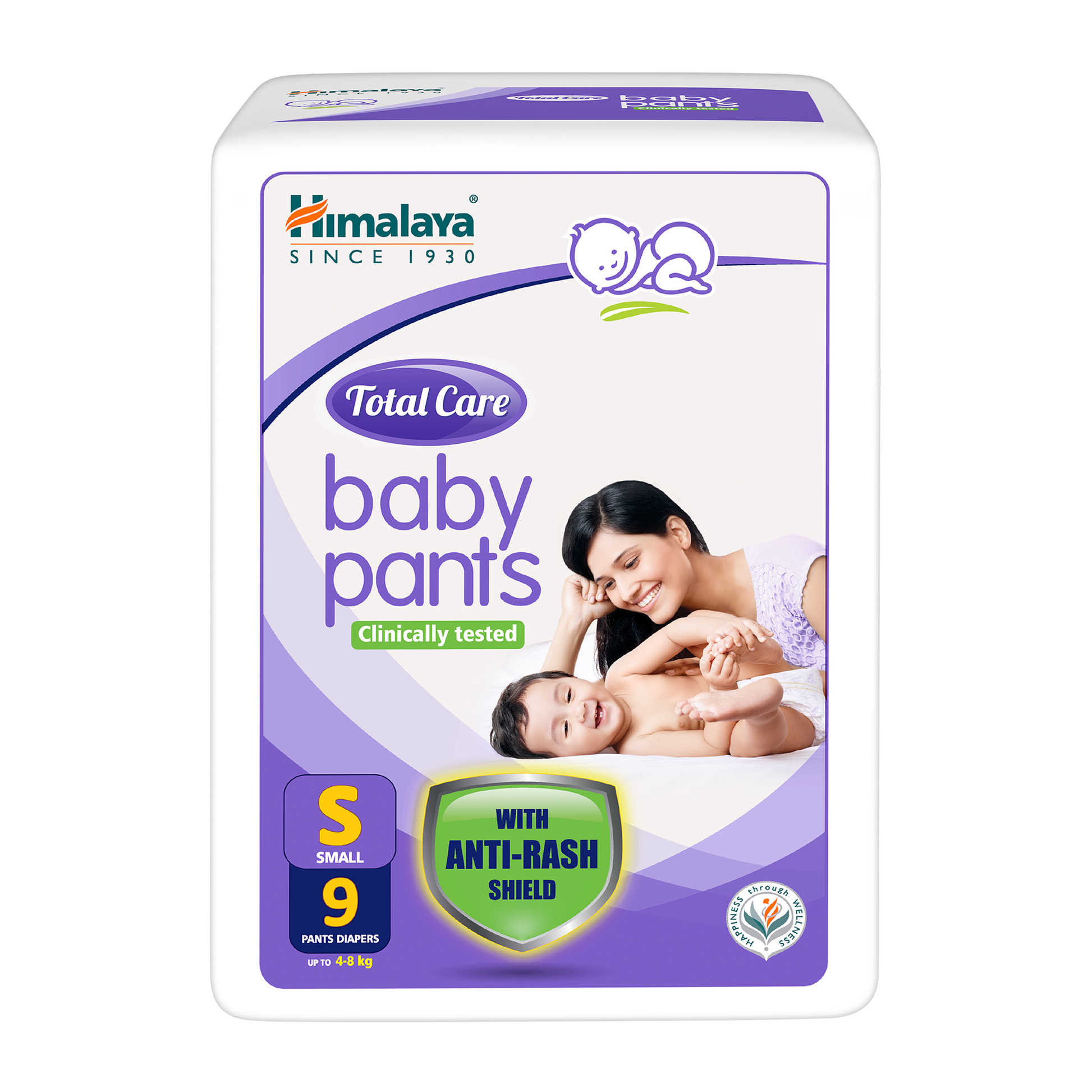 Total Care baby pants Medium - 54s (7-12 Kg)