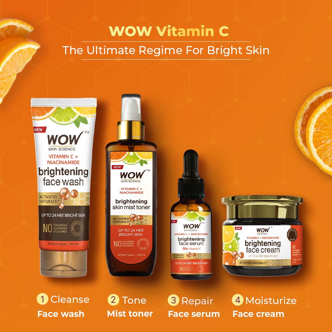 Vitamin C Toner For Skin Brightening Hyperpigmentation 200ml