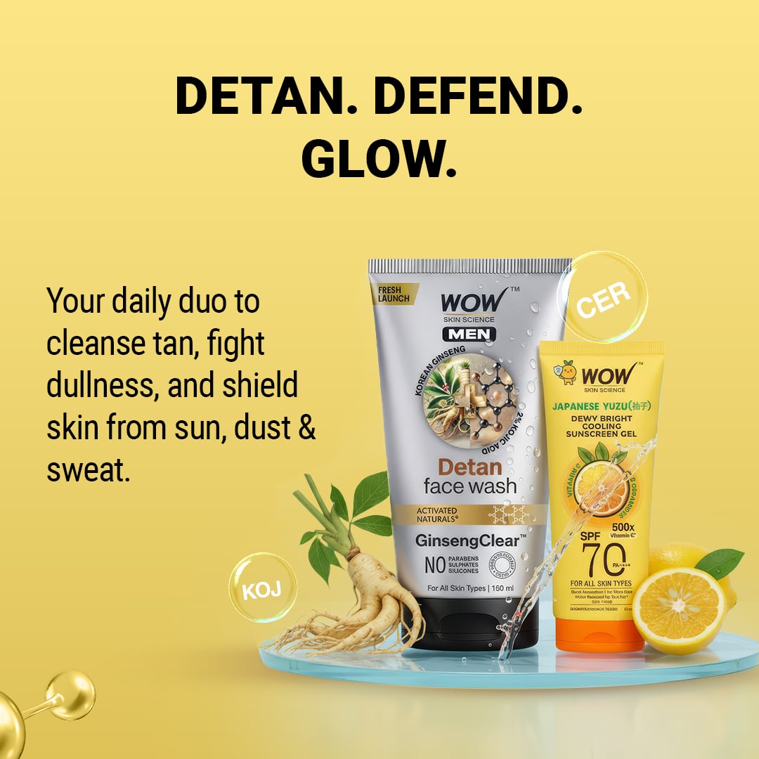 Detan & Protect Duo For Men - 200 ml 200ml