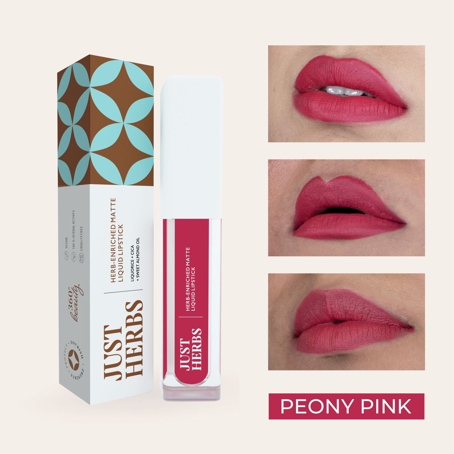Herb-enriched Matte Liquid Lipstick