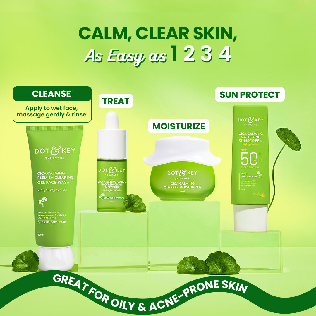 Cica + Salicylic Acid Face Wash for Oily Skin 175ml