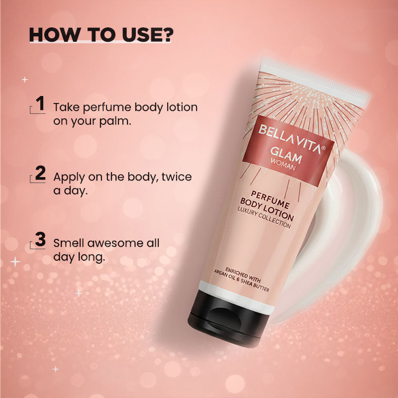 GLAM Woman Perfume Body Lotion - 200ml 200ml