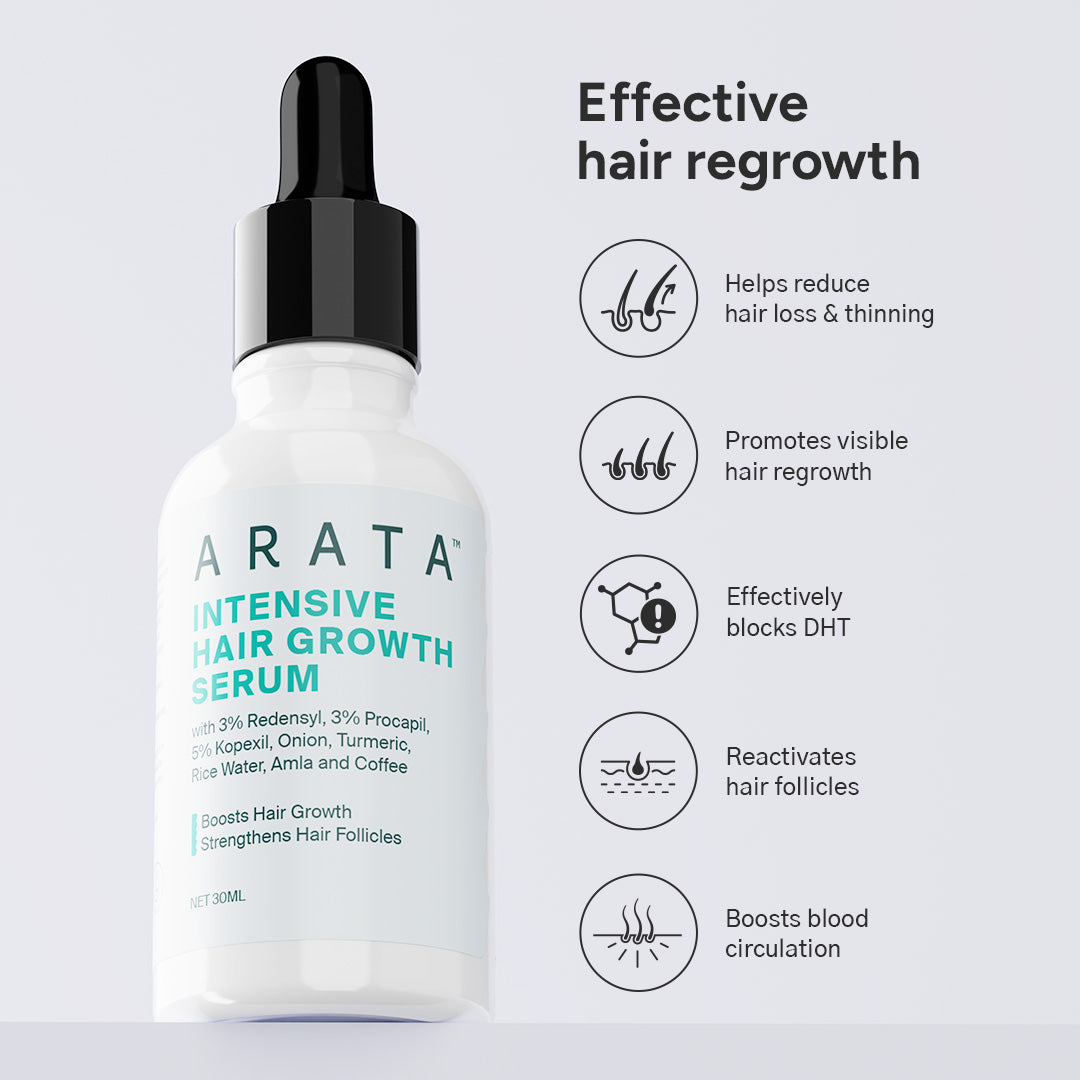 Arata Hair Growth Serum for Men and Women 30g