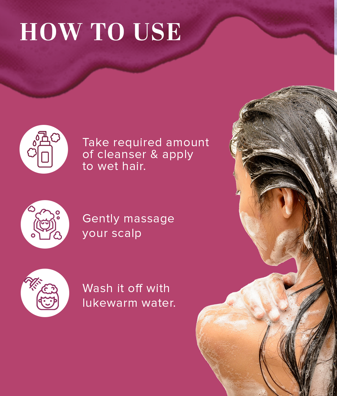 Onion Shampoo For Hair Fall Control SLS & Paraben Free 650ml