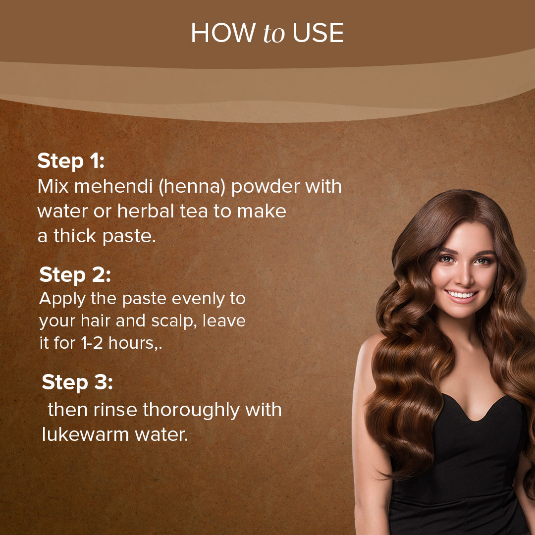 Brown Mehndi for Hair 75gm