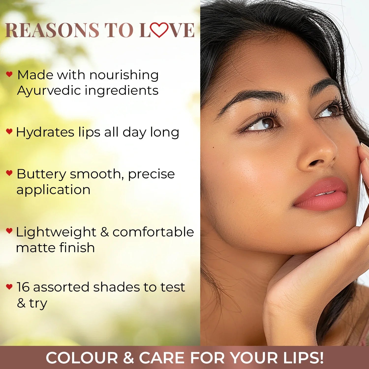 Herb Enriched Ayurvedic Lipstick Micro-Mini Kit - 8 shades