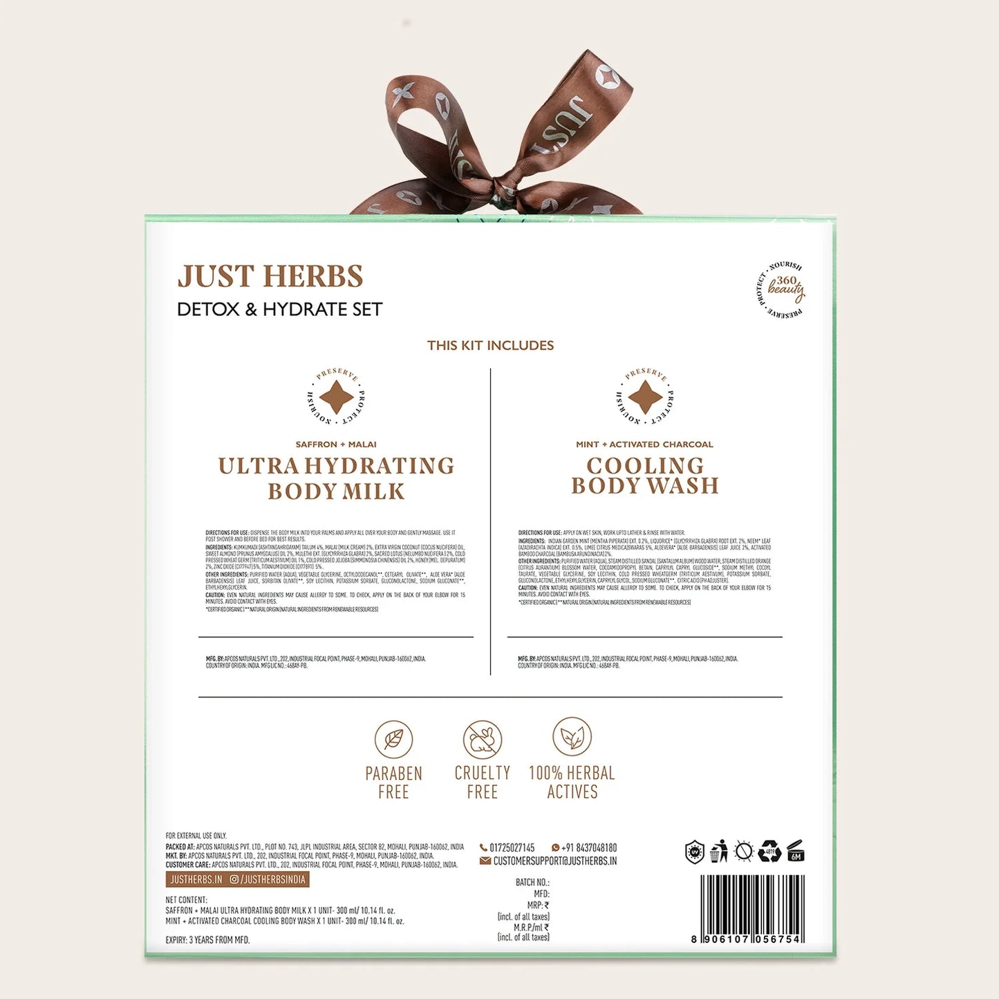 The Hydraclean Kit: Detox & Hydrate Set