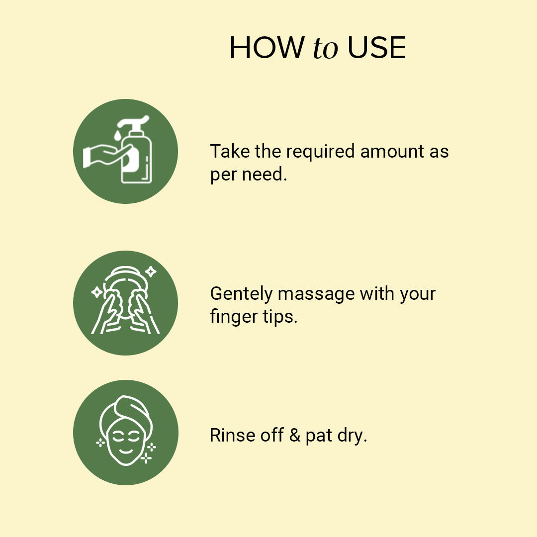 Neem & Tea Tree Face Wash SLS & Paraben Free 210ml