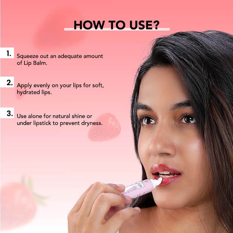 Tinted Lip Balm SPF 20 | Strawberry - 10ml 10ml
