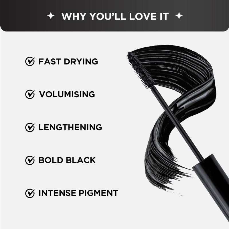 Intense Drama Waterproof Mascara - 8ml 8ml