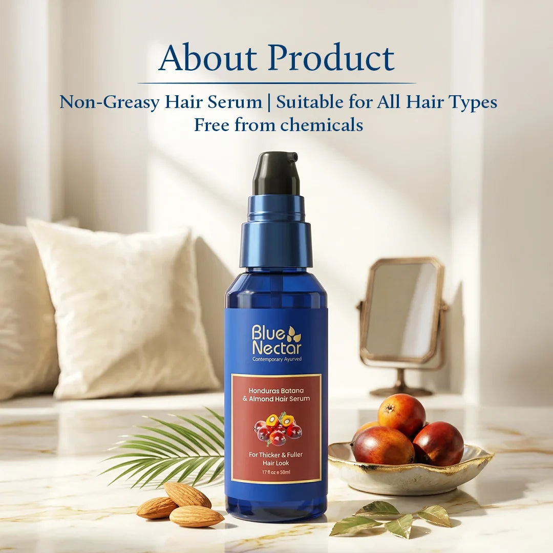 Batana & Almond Hair Serum for Hair Growth (17 herbs, 50ml) 50ml