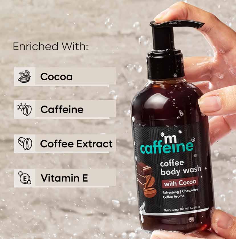 Coffee Body Wash with Cocoa (200mlX2) - Pack of 2