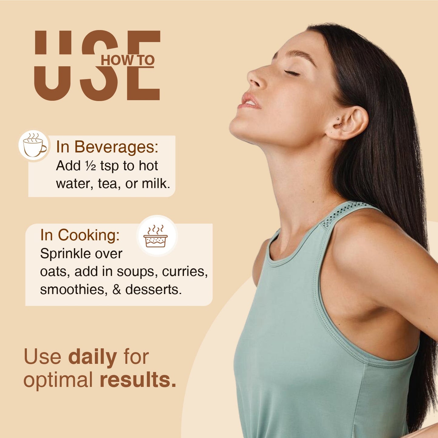 Cinnamon Powder– Pure Ceylon Cinnamon for Digestive & Immune Wellness - Net Qty: 200g 200g