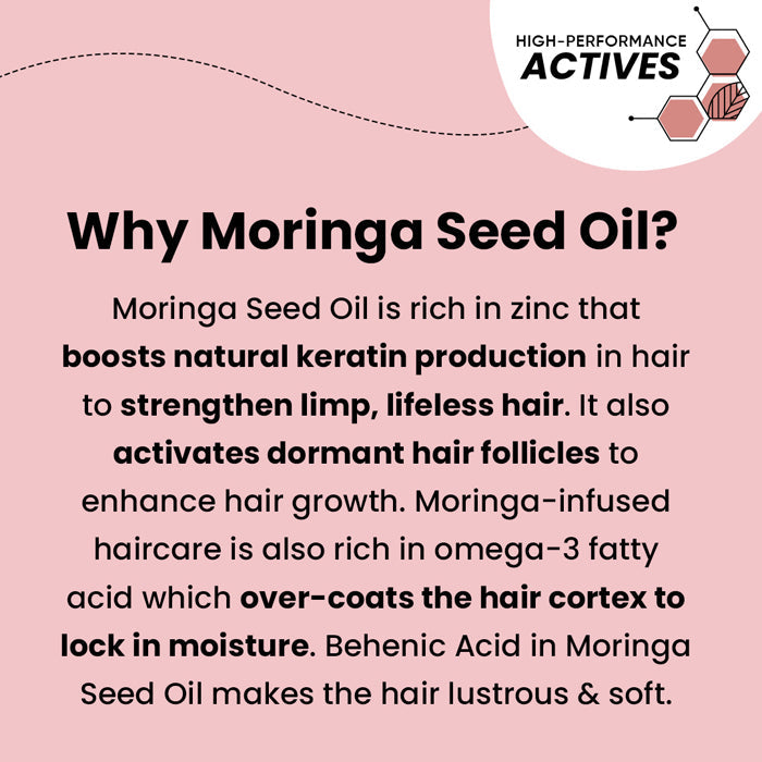 Moringa & Argan Oil Hair Fall Control Shampoo 200ml