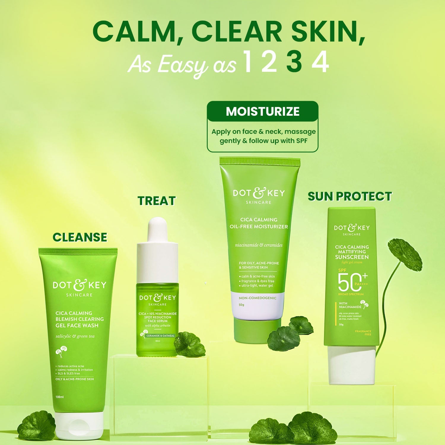 CICA + 5% Niacinamide Oil - Free Moisturizer for Dark Spots & Acne 50g