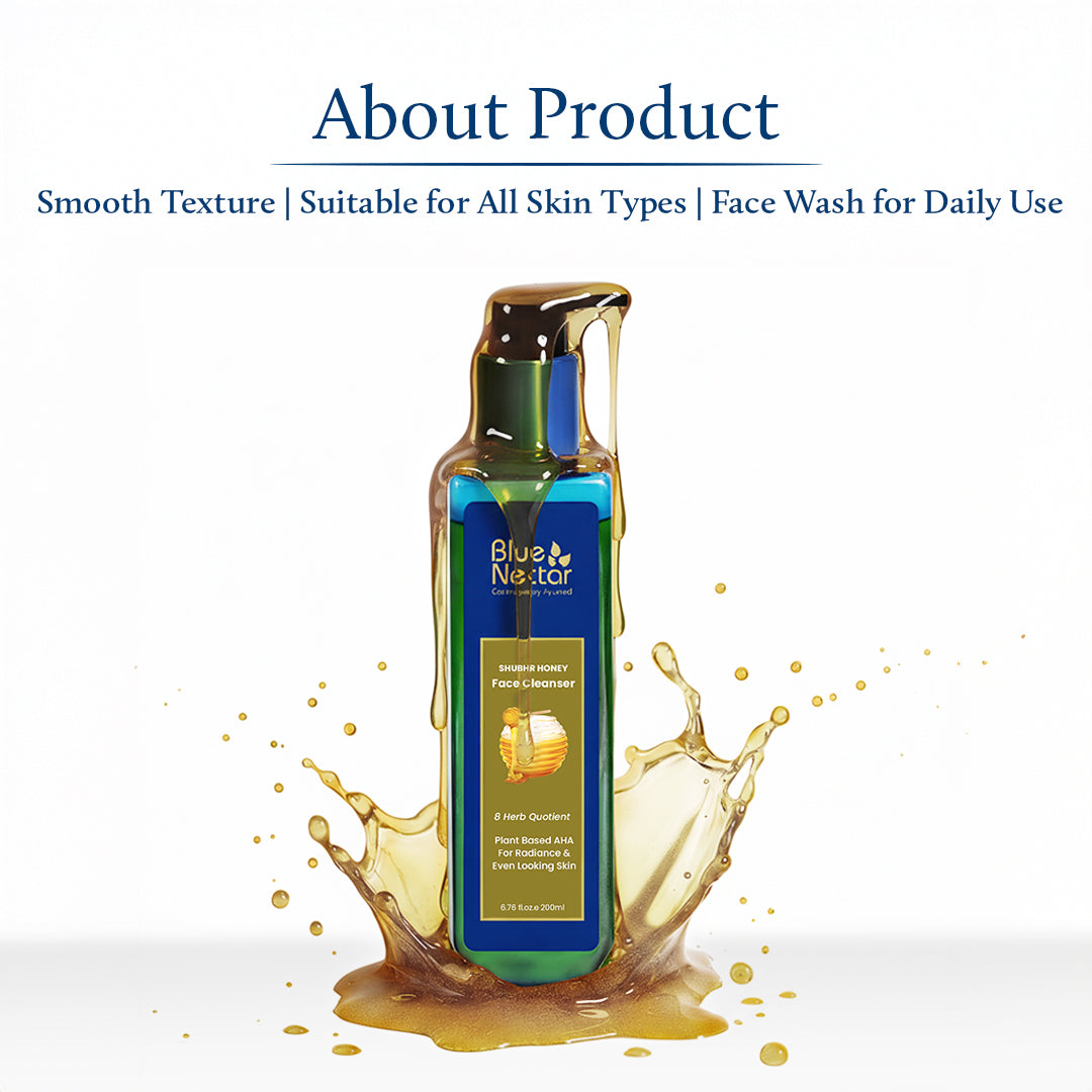 Honey Detan Face Wash for Glowing Skin (8 herbs) 200ml
