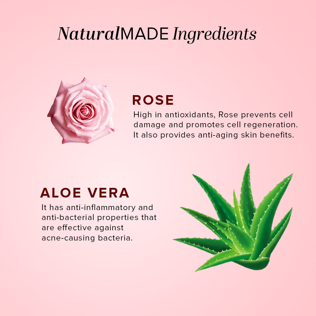 Rose Aloe Vera Face Massage Gel Combo Pack Of 2 100gm Each