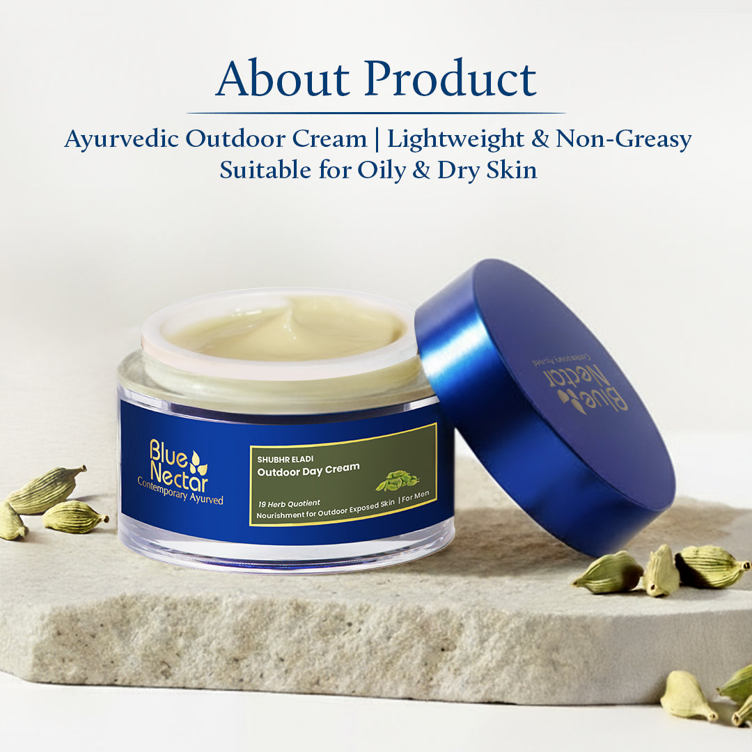Men‰۪s Eladi Cream for Face with SPF 30 | Day Cream with Sun Protection (19 herbs, 50g) 50g