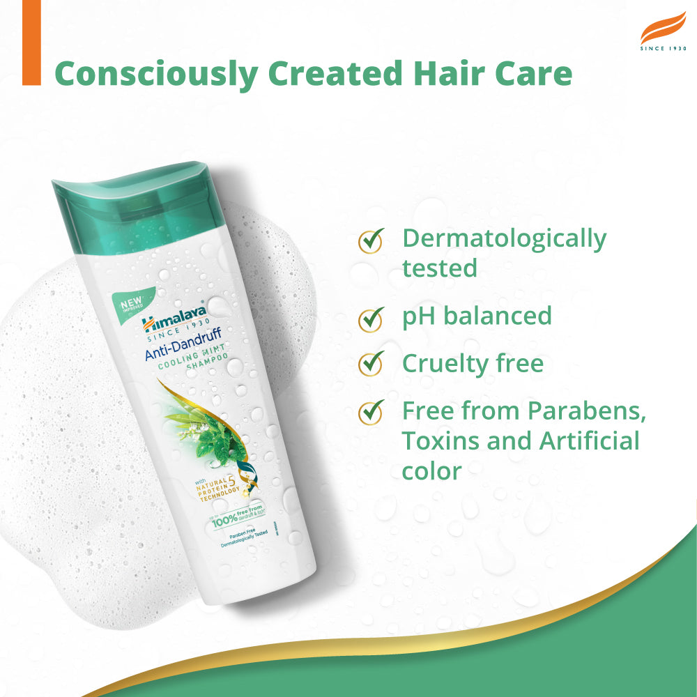 Himalaya Anti-Dandruff Cooling Mint Shampoo 340ml