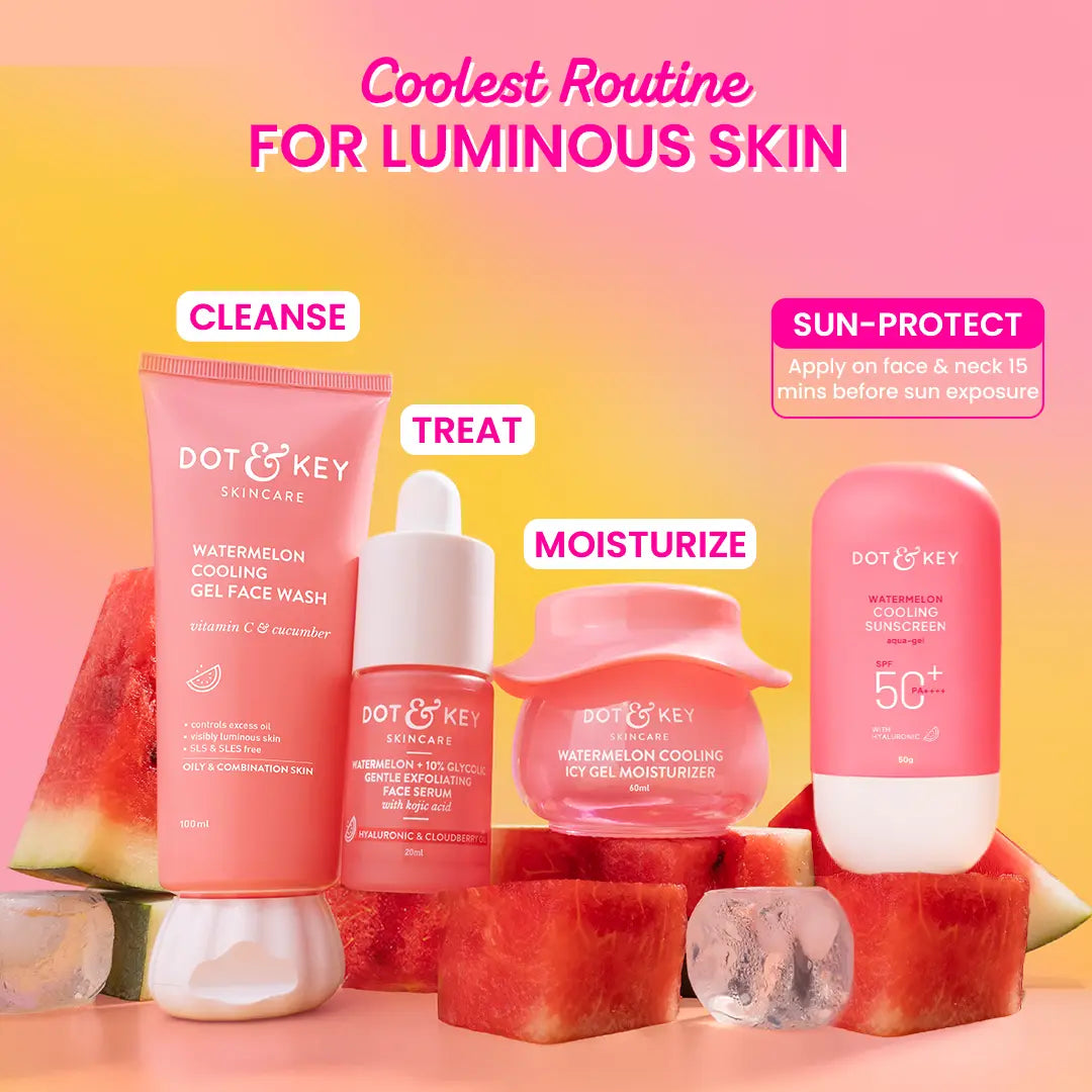 SPF 50+ Watermelon Sunscreen 50g-Pack of 2 100g