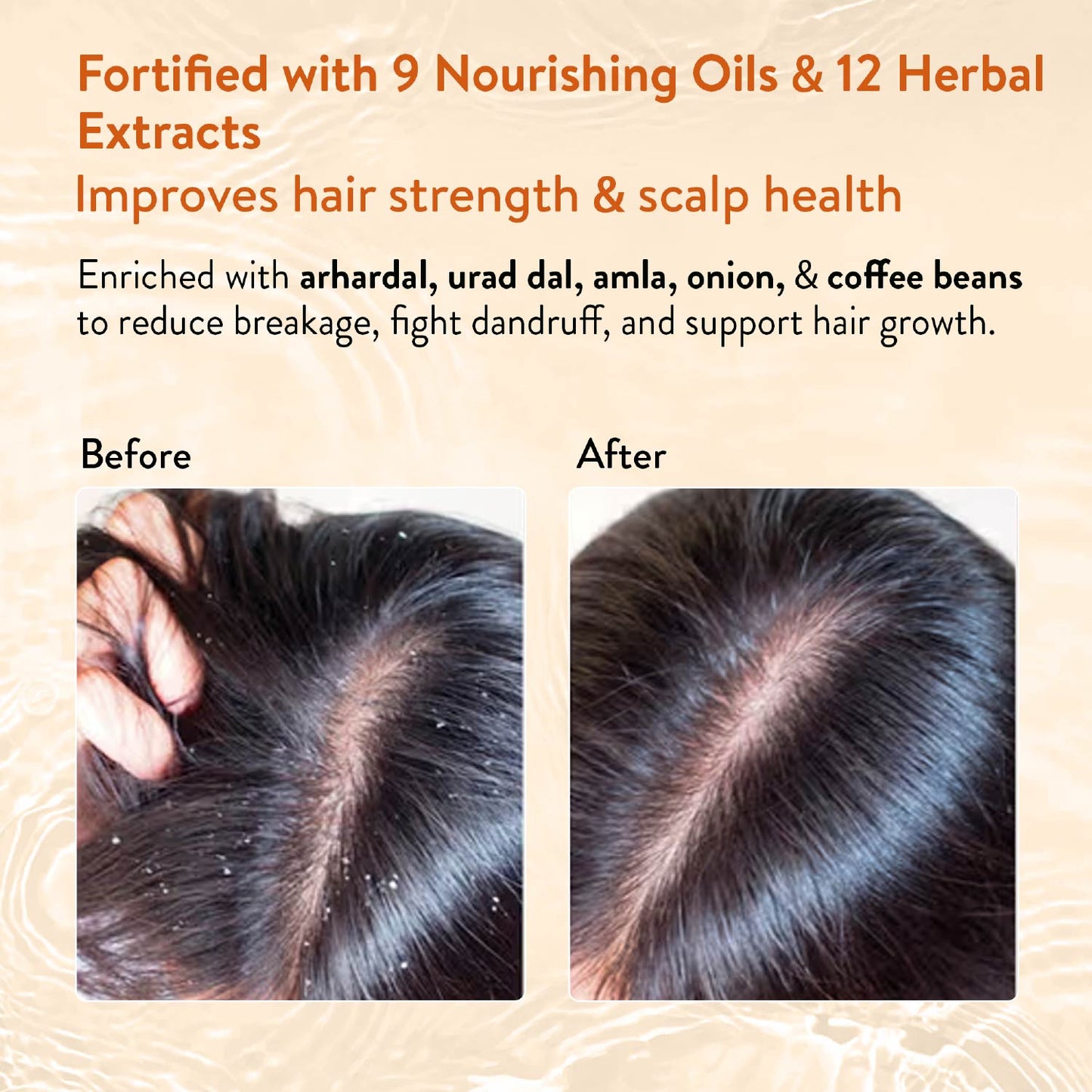 Protein Hair Oil With Bhringraj and Coffee Beans ( Net Qty - 100ml ) 100ml