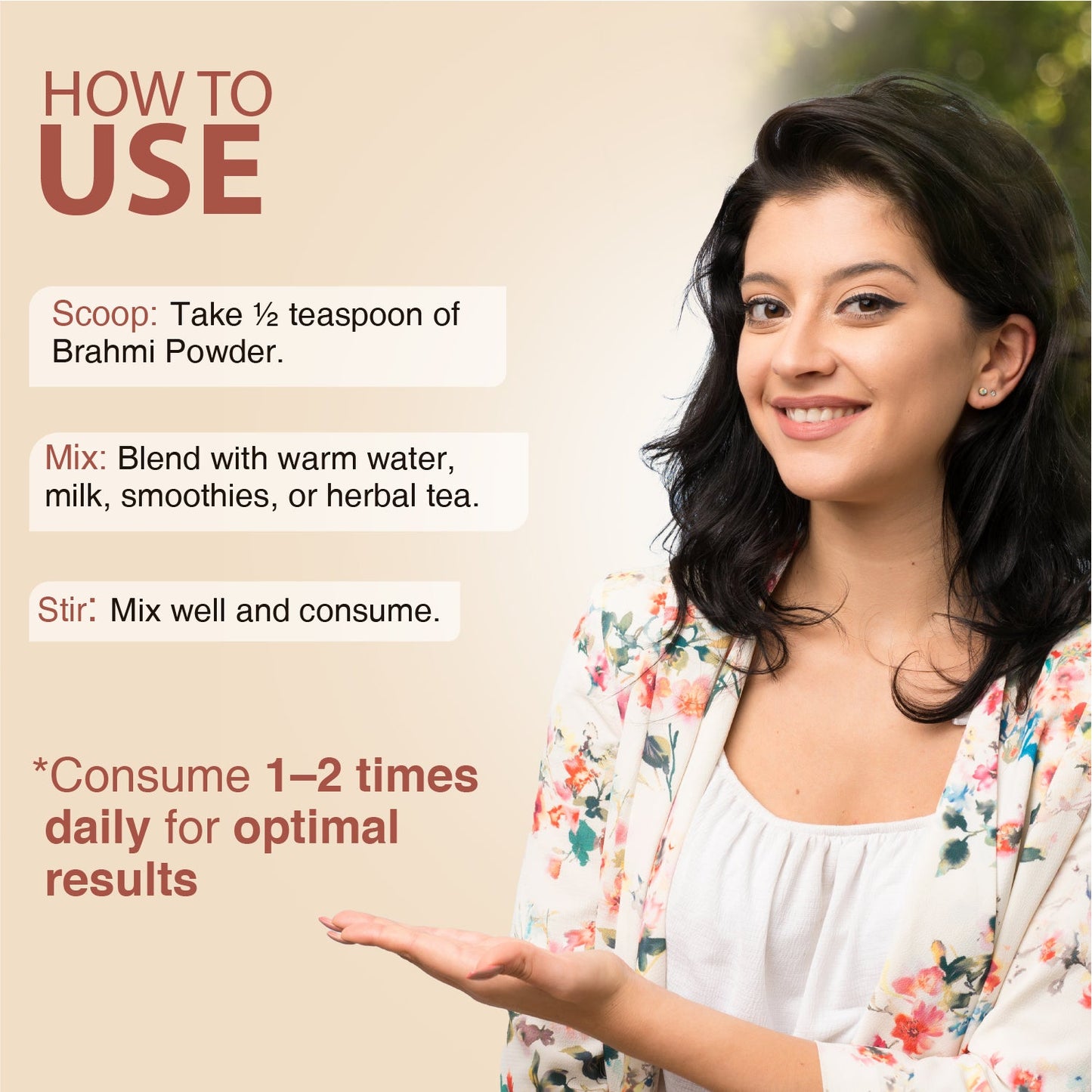 Brahmi Powder | Pure Bacopa monnieri Brain Tonic for Memory, Focus & Stress Relief | Antioxidant-Rich Ayurvedic Support for Cognitive Function, Mental Clarity & Immunity | Net Qty: 200g 200g