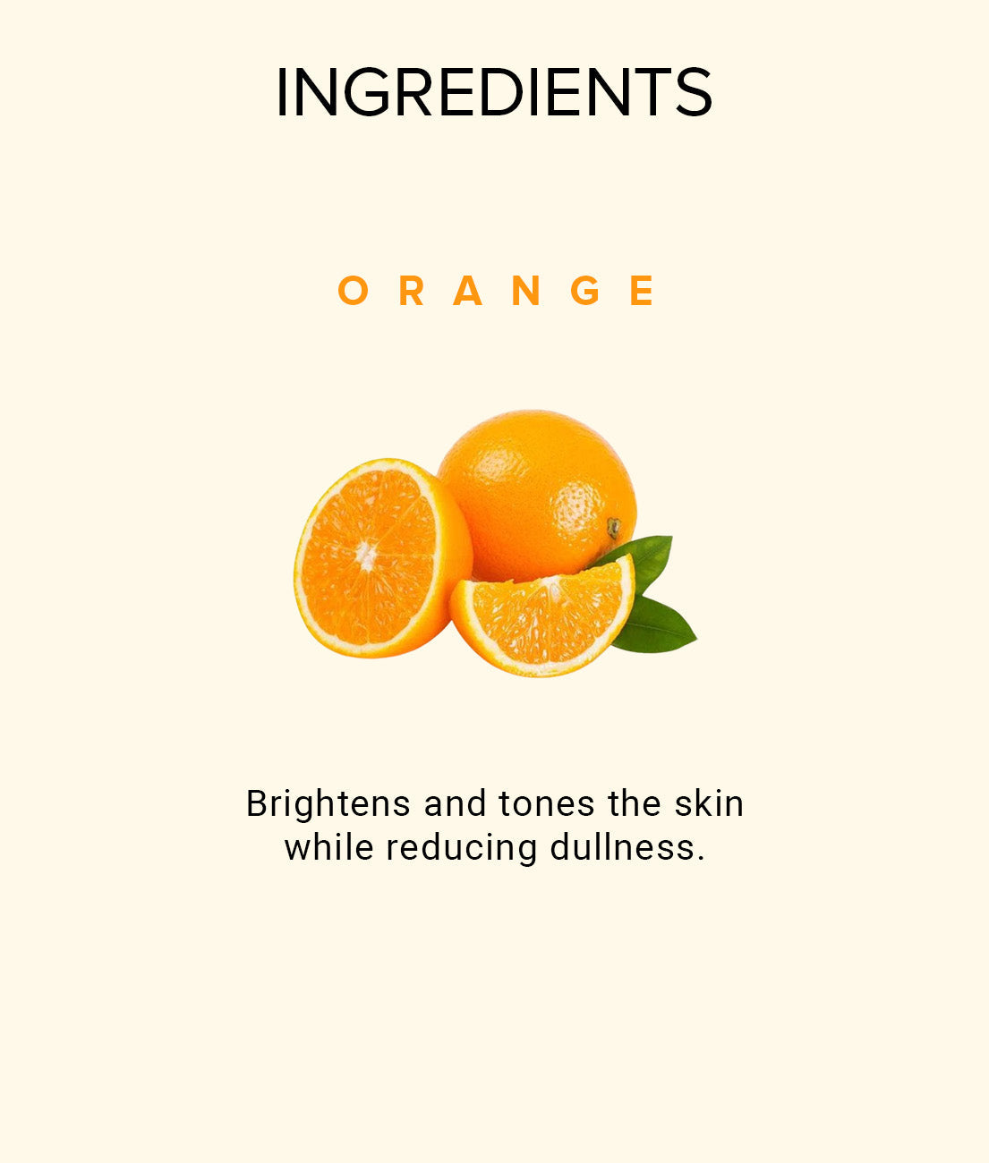 Orange Soap 125gm 1