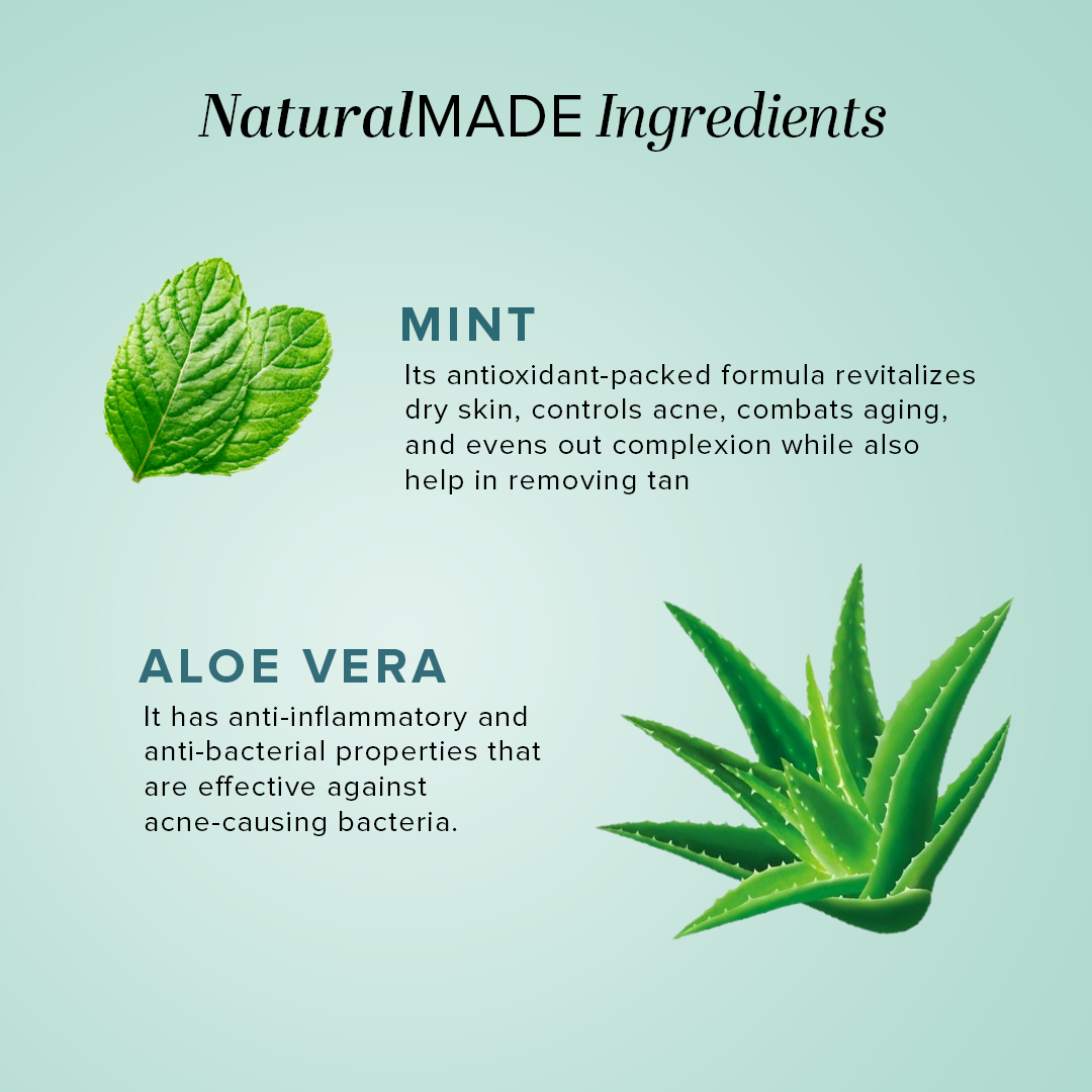 Mint & Aloevera Face Massage Gel 100gm