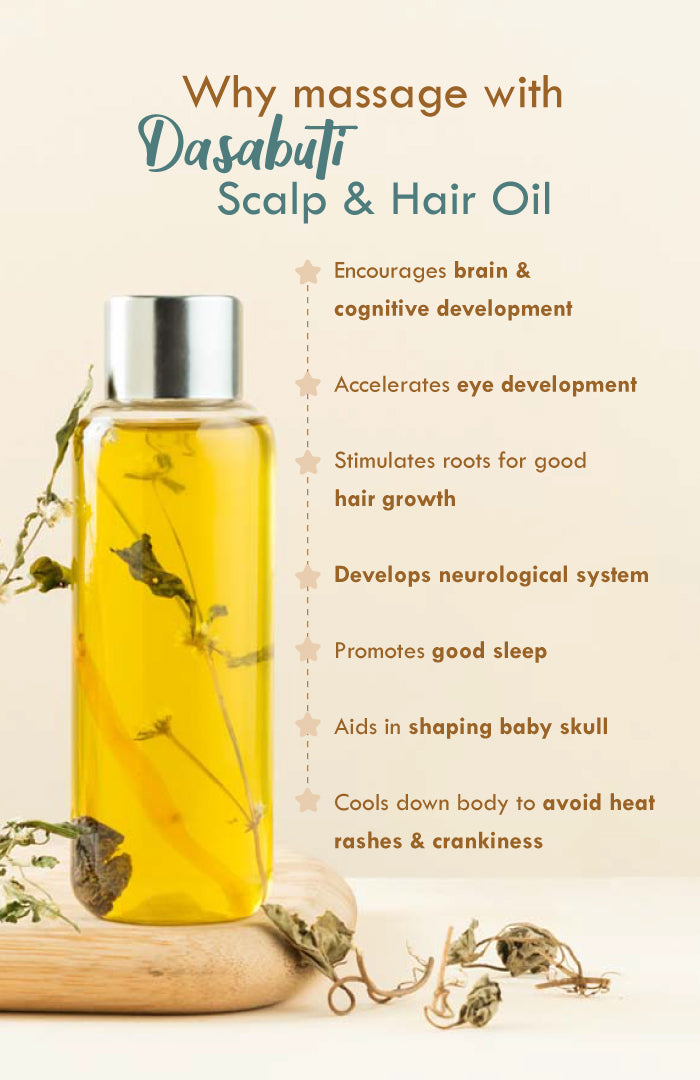 Brahmi Matsyakshi Summer Baby Hair & Scalp Oil 110ml