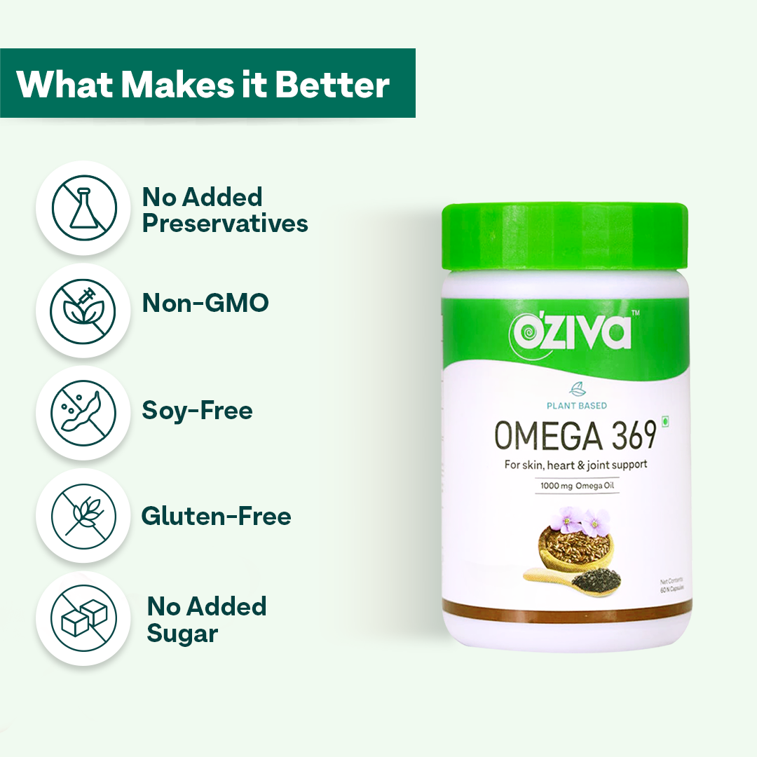 Omega 369 for Healthy Brain, Heart & Joints