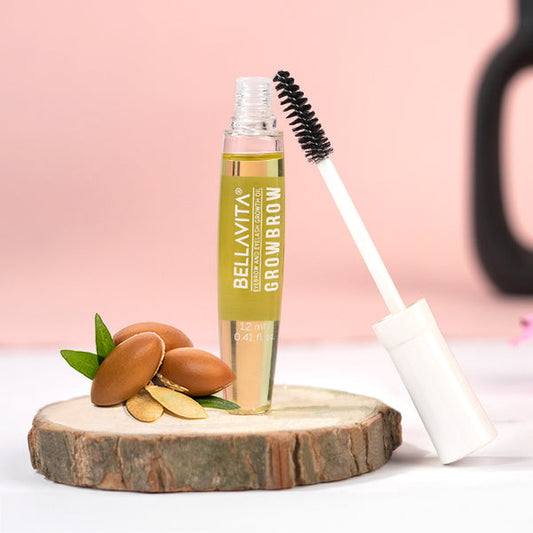 【Bella Vita】 Growbrow - Eyebrow & Eyelash Oil - 12ml｜グロウブロウ アイブロウ&まつげオイル｜12ml