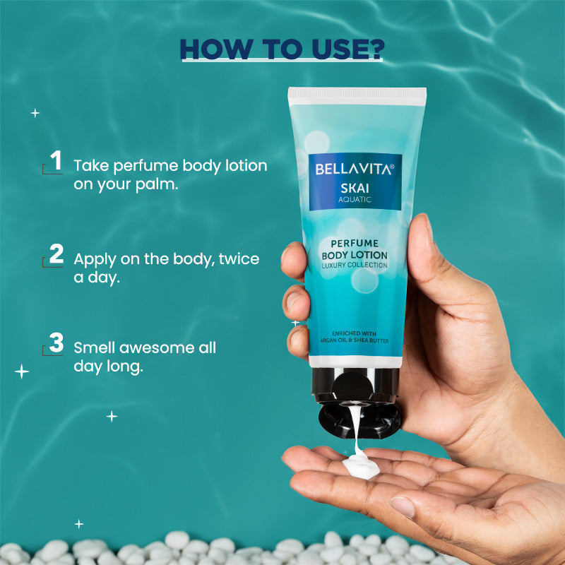 SKAI Aquatic Perfume Body Lotion - 200ml 200ml