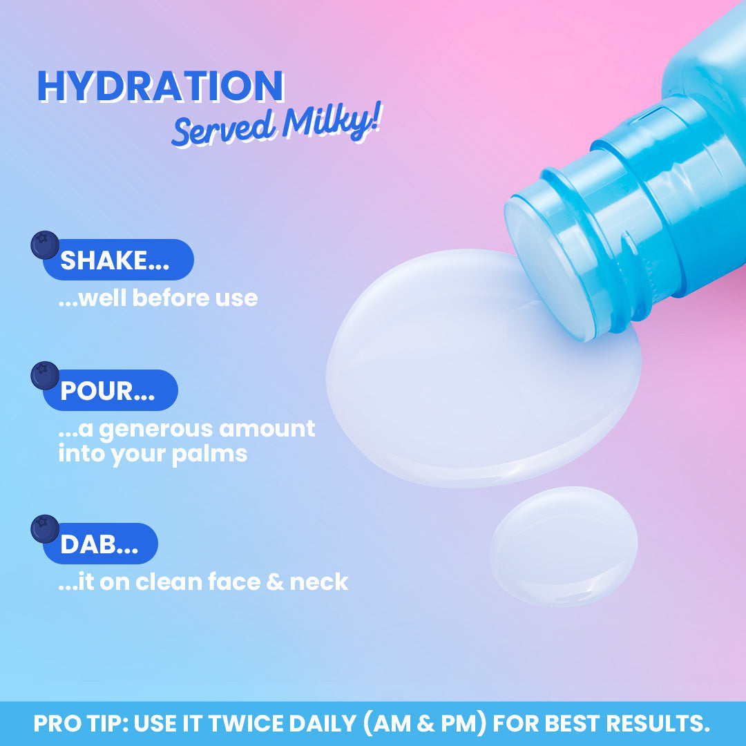 Blueberry Hydrate Barrier Repair Milk Face Toner 150ml