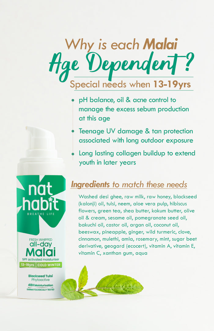 48HR Malai Moisturiser - 13-19Yrs - Cold Winter Weather 30g