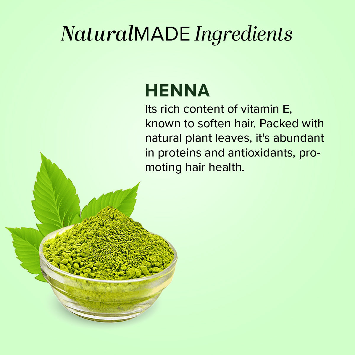 Organic Natural Henna For Hair - 100% Natural 100gm