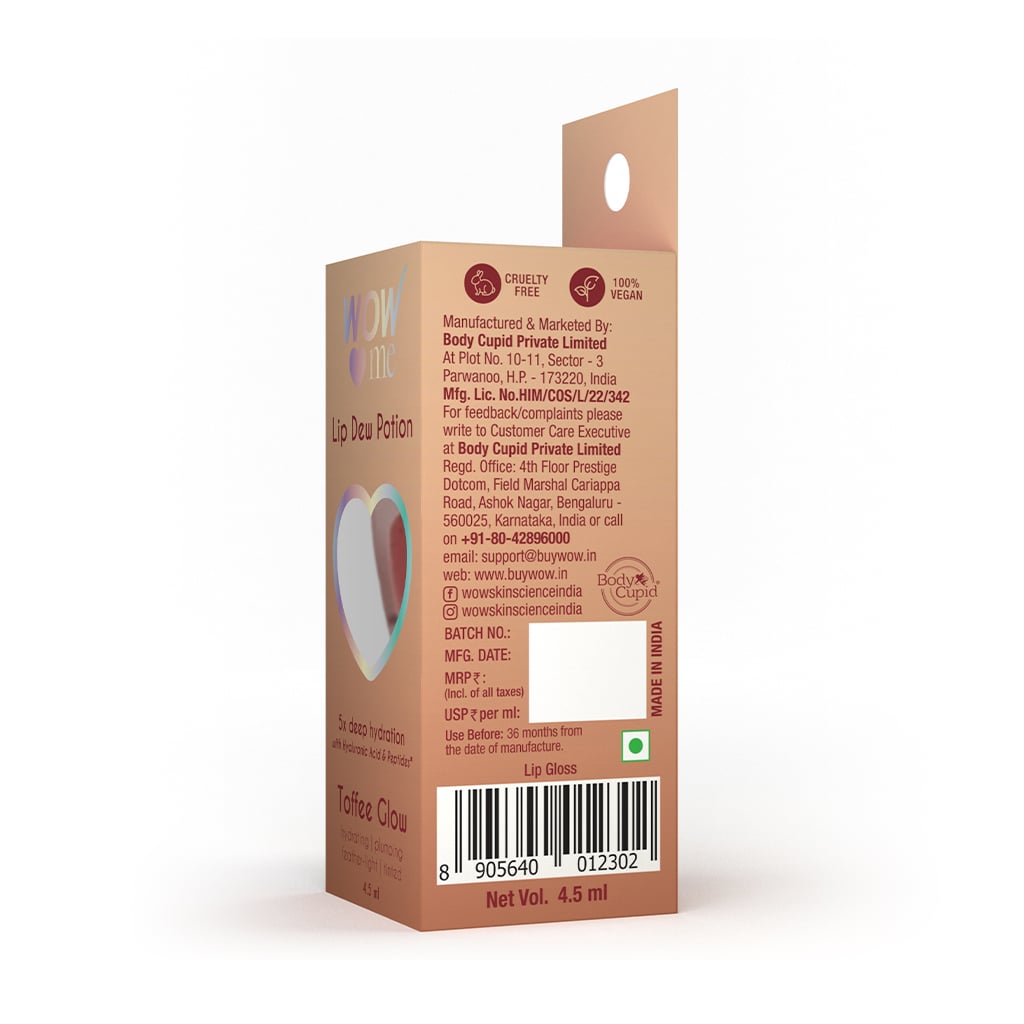 Lip Dew Portion Toffee Glow Lip Gloss