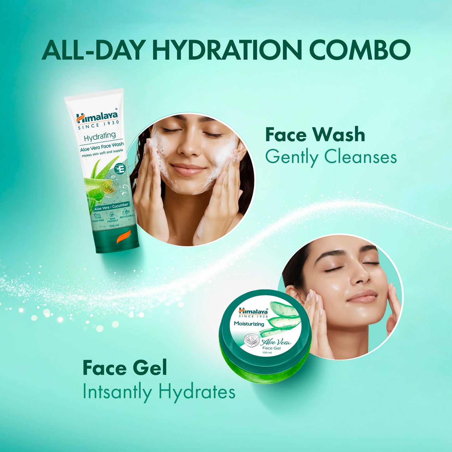 Himalaya Hydrating Aloe Vera Face Wash 50ml