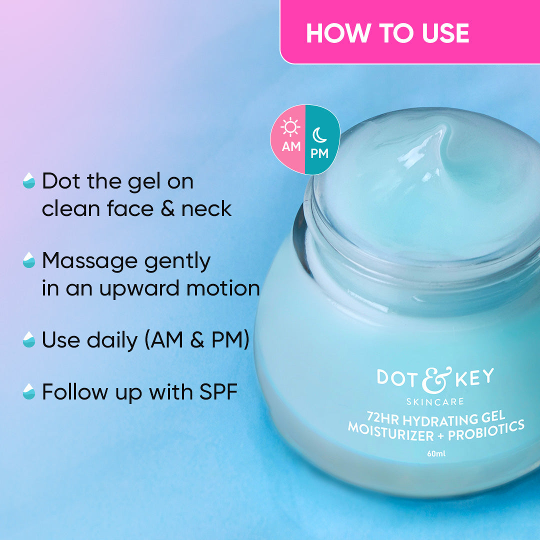 72HR Hydrating Gel Moisturizer, Pack of 2 120ml