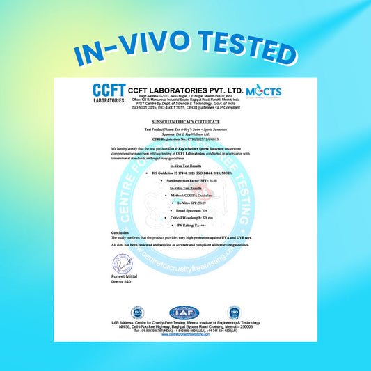 Swim + Sports Sunscreen, In-Vivo Tested SPF 50+ PA++++ 50g