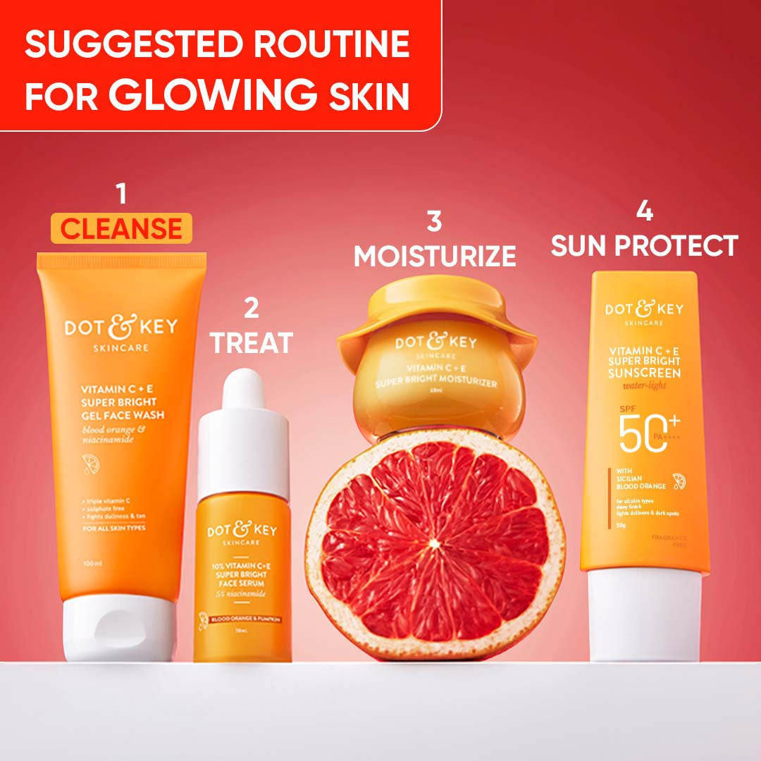 Vitamin C Gel Face Wash - Pack of 2 350ml