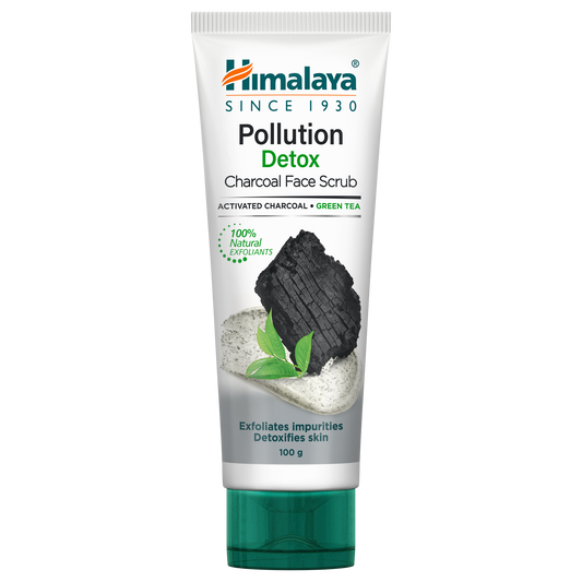 Himalaya Pollution Detox Charcoal Face Scrub 100g