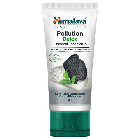 Himalaya Pollution Detox Charcoal Face Scrub 50g